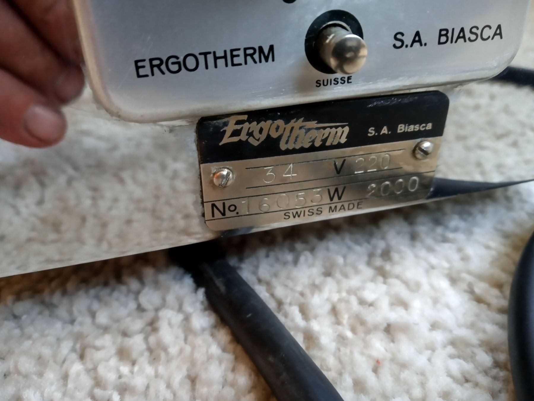 Jura Küchengeräte: Vintag Ergotherm Biasca Toaster 2000W – Gebraucht aus Prez-vers-Siviriez von Monija70 2