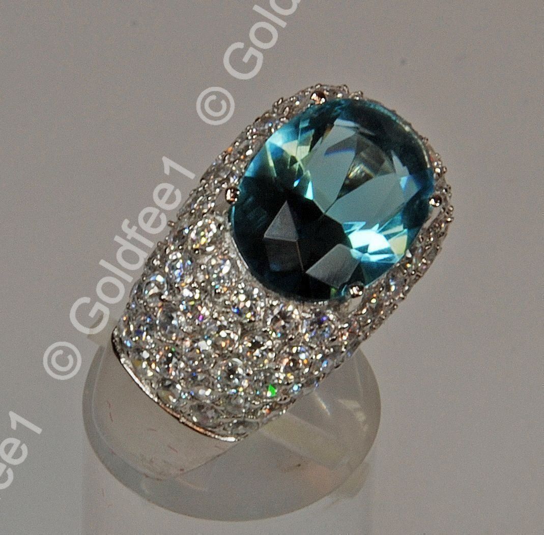 Ringe: Silberring Sky Blue Topas (925er Silber) – Neu und originalverpackt aus Oberglatt ZH von Goldfee1 2
