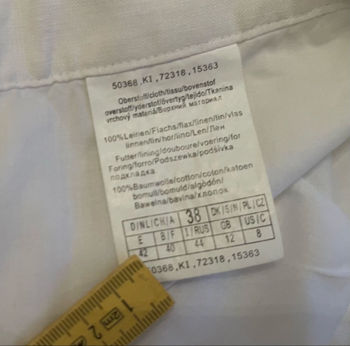 Hosen: Elegante Leinenhose von Bianca, Gr 38 – Gebraucht aus Payerne von Cosch 7