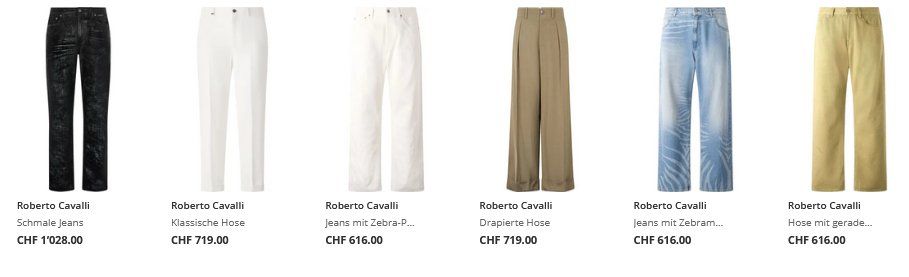 Roberto Cavalli Pantaloni: Roberto Cavalli Hose / pantalon .S – Usato da Collonges venduto da arashee 9