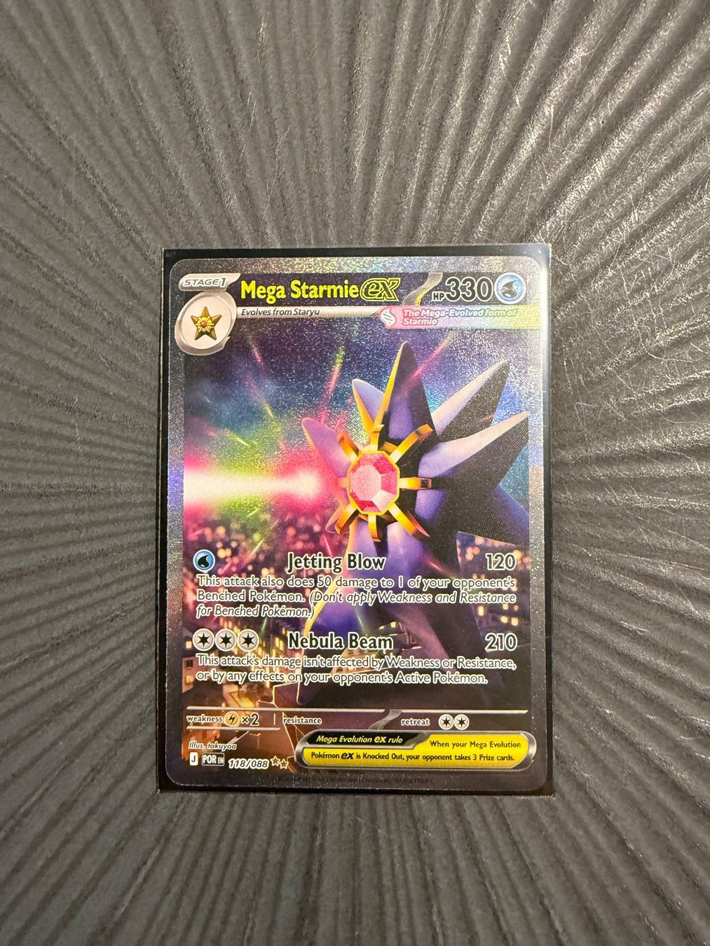 Pokémon Carte collezionabili: POR Mega Starmie EX – Nuovo (secondo la descrizione) da Zürich venduto da EL1992