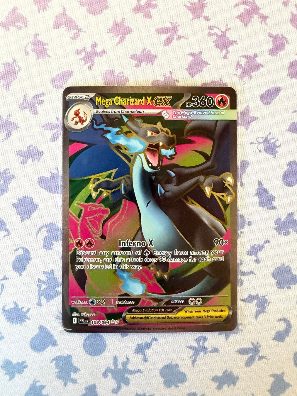 Pokémon Carte collezionabili: Mega Charizard X ex - Phantasmal Flames - Eng - ab. 1.- – Nuovo (secondo la descrizione) da Sion venduto da GionaL.