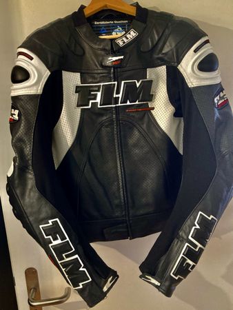 Motorradrennsportjacke FLM Greyhound