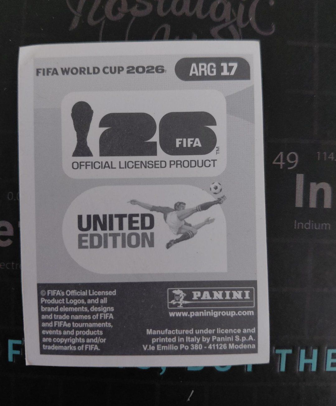 Panini Sammelbilder & Trading cards: ARG17 MESSI Panini – Neu und originalverpackt aus Gümligen von yzi_5kls 1