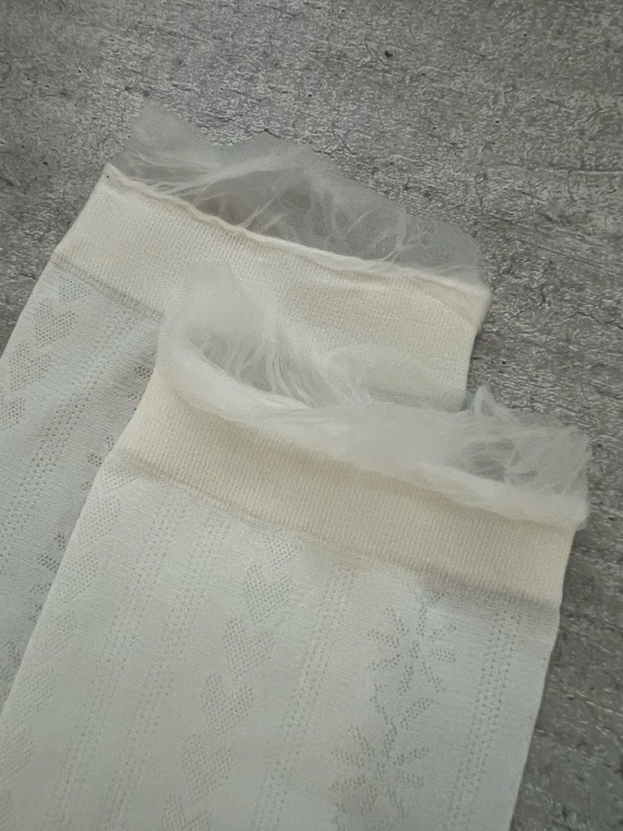 Socken: 4 Damen Söckchen / Crème / gemustert (neu) – Neu (gemäss Beschreibung) aus Stein AG von Anastasia_Asya 2