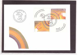 1999  FDC  125 Jahre Weltpostverein aus ABO