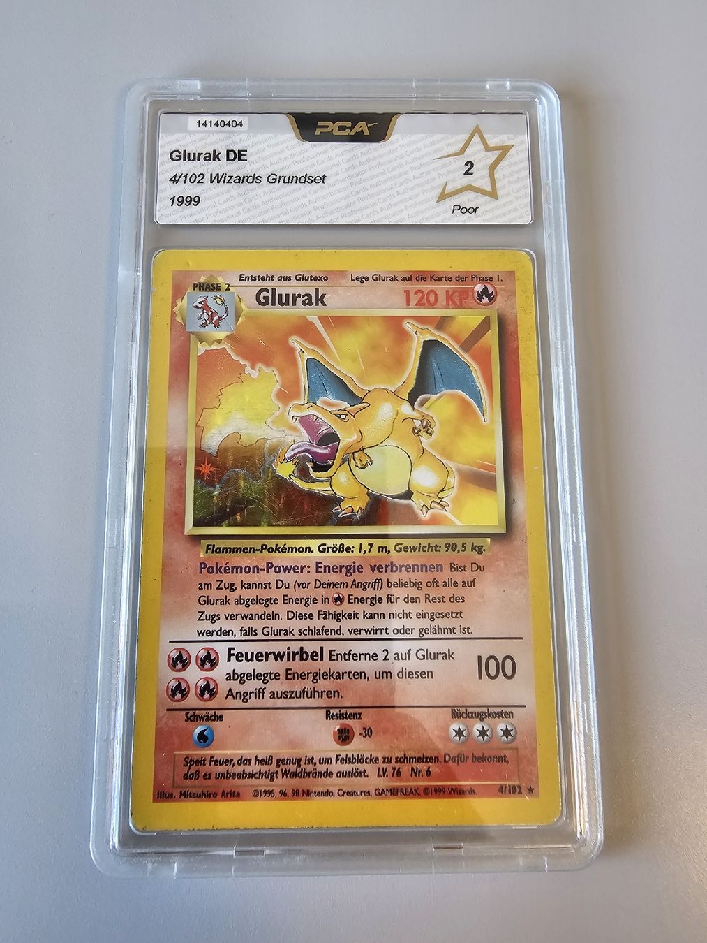 Pokémon Carte collezionabili: Glurak DE – Usato da Thun venduto da Konvolut_Shop_CH