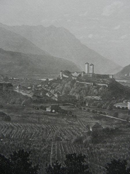 Incisioni: Bellinzona von Ringger – Usato da Risch venduto da Rischli15 5