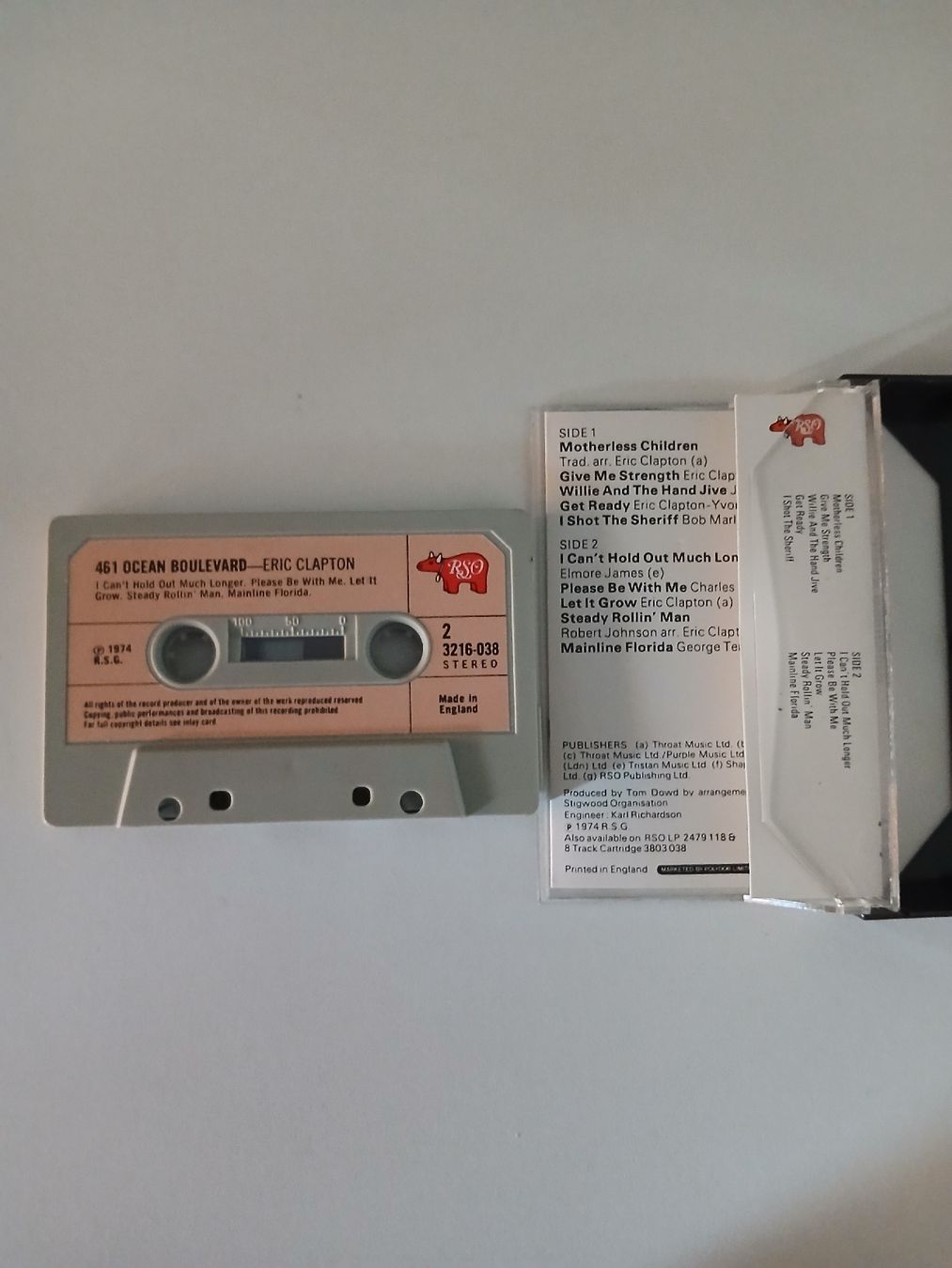 Kompaktkassetten: Eric Clapton 461 Ocean Boulevard Cassette Used – Gebraucht aus Berikon von pil_thm8 1
