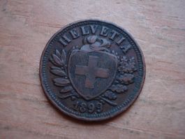 (W5) 2 Rappen 1899