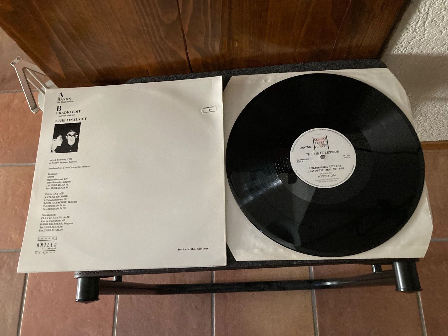Dischi in vinile: Attrition - Haydn (The Final Session) (12") – Usato da Fribourg venduto da Karushi 1