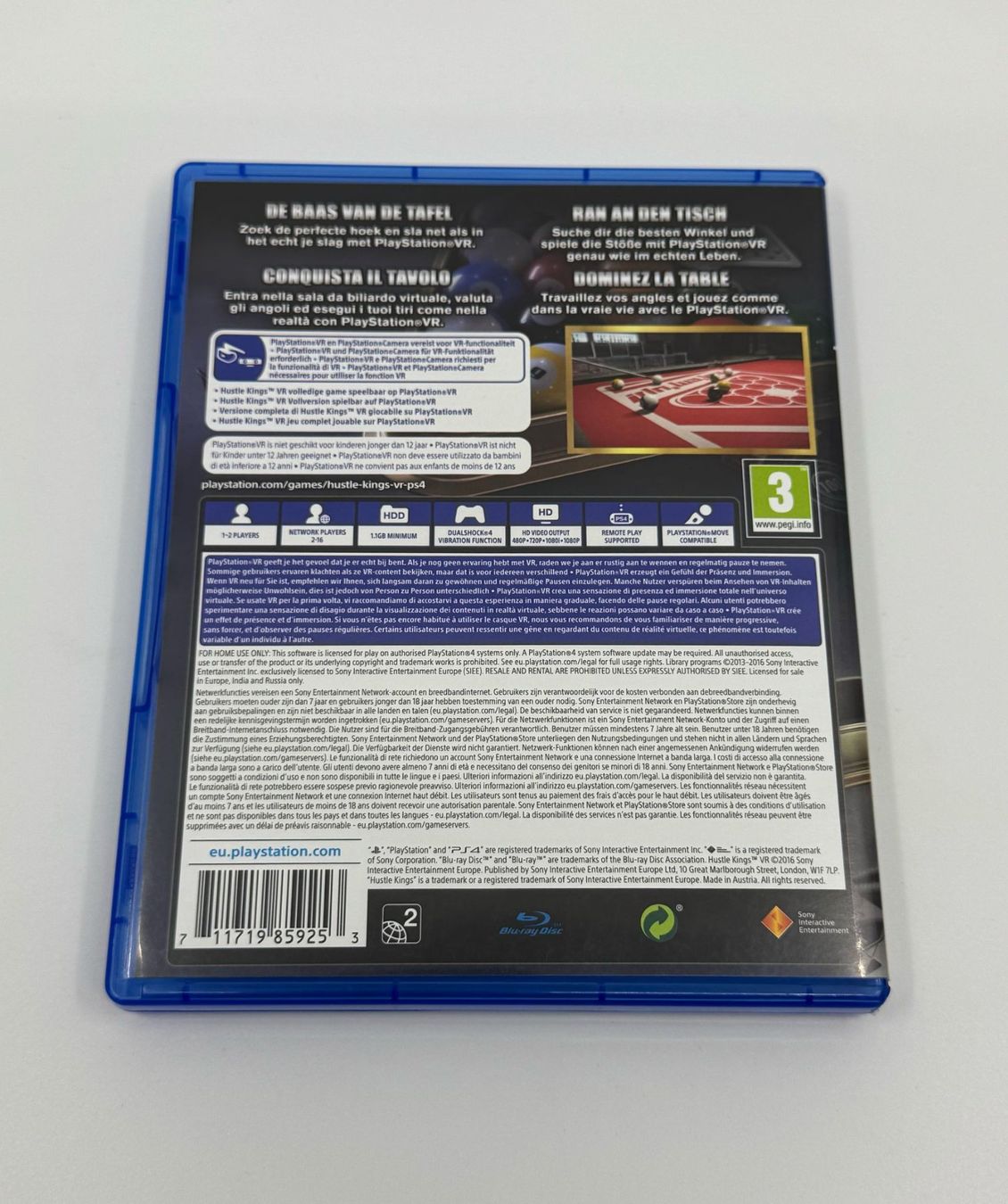 Giochi: Hustle Kings VR (PS4) – Usato da Herisau venduto da Seyashop1 2