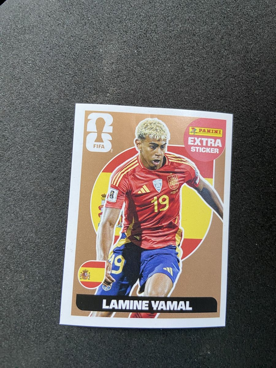 Panini Carte collezionabili: Panini Extra Sticker Lamine Yamal Neu – Nuovo (secondo la descrizione) da Lotzwil venduto da kie_t777