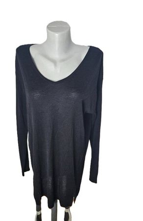 H&M leichtes Strick Kleid Gr. M Schwarz