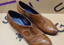 5th Avenue Damen Schuhe Echtleder cognac, Grösse 37