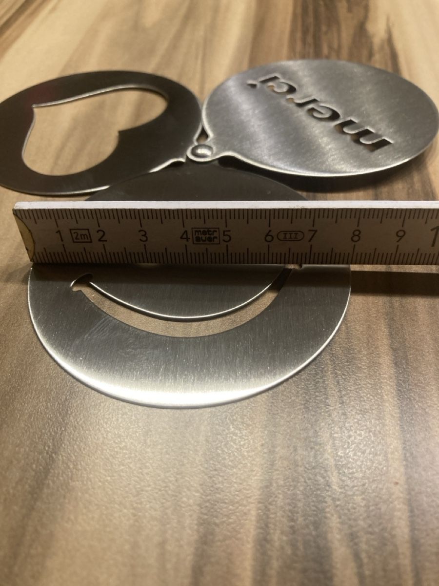 Macchine per caffè & Macchine per espresso: Schablonen Kaffe Latte Schokolade – Nuovo e nell'imballaggio originale da Aarwangen venduto da to-hirschi 2