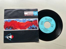 DEPECHE MODE tolle Single Stripped 80's Kult Synth