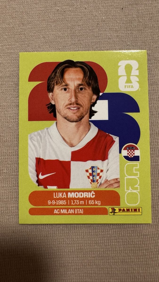 Panini Carte collezionabili: FIFA WM 26, CRO 9 MODRIĆ, Panini Sticker – Nuovo (secondo la descrizione) da Effretikon venduto da jas_92ls