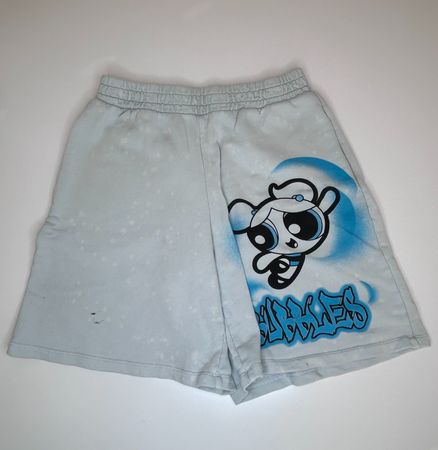 Bershka Powerpuff Girls Bubbles Sweatshorts