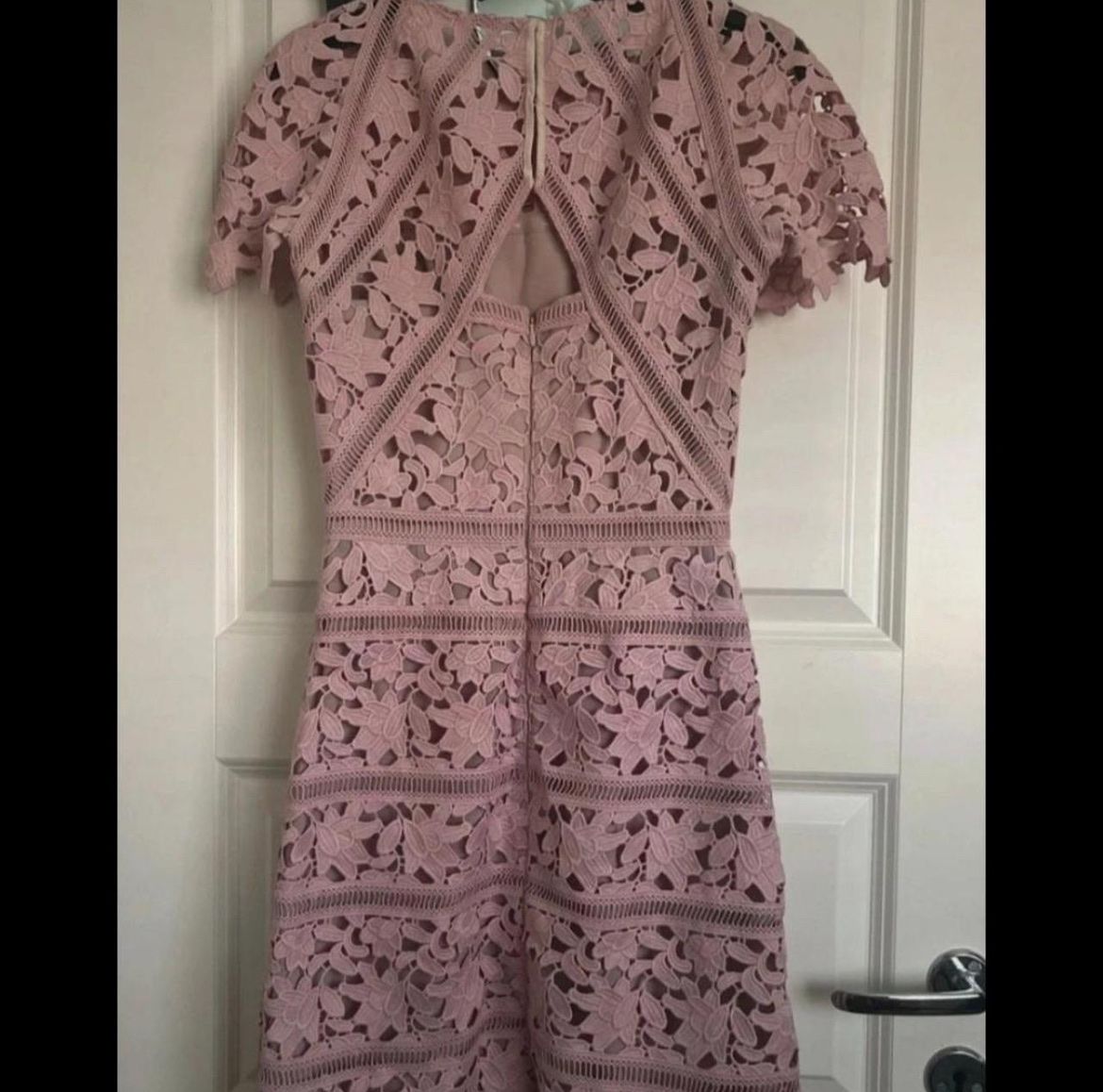 Vestiti: Reiss. Spitzenkleid, rosa, Gr. 34 – Usato da Wilen b. Wollerau venduto da ctr_77m7 4