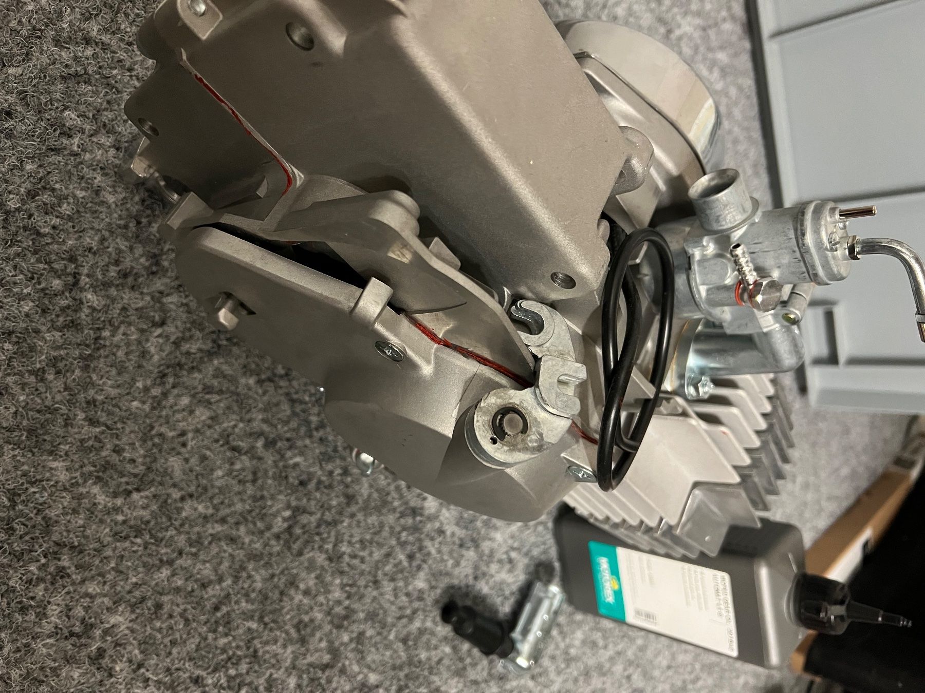 Puch Motoren: E 50 Motor Puch – Neu und originalverpackt aus Niederönz von