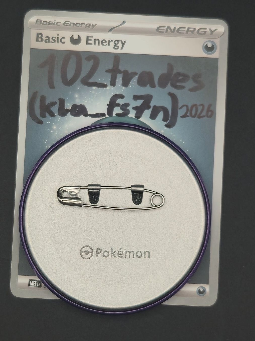 Pokémon Plaketten & Abzeichen: Espeon Pokémon Badge – Neu (gemäss Beschreibung) aus Siebnen von 102trades 2