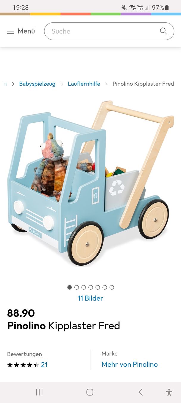 Giocattoli: Lauflernwagen – Usato da Unterkulm venduto da PrinZicken
