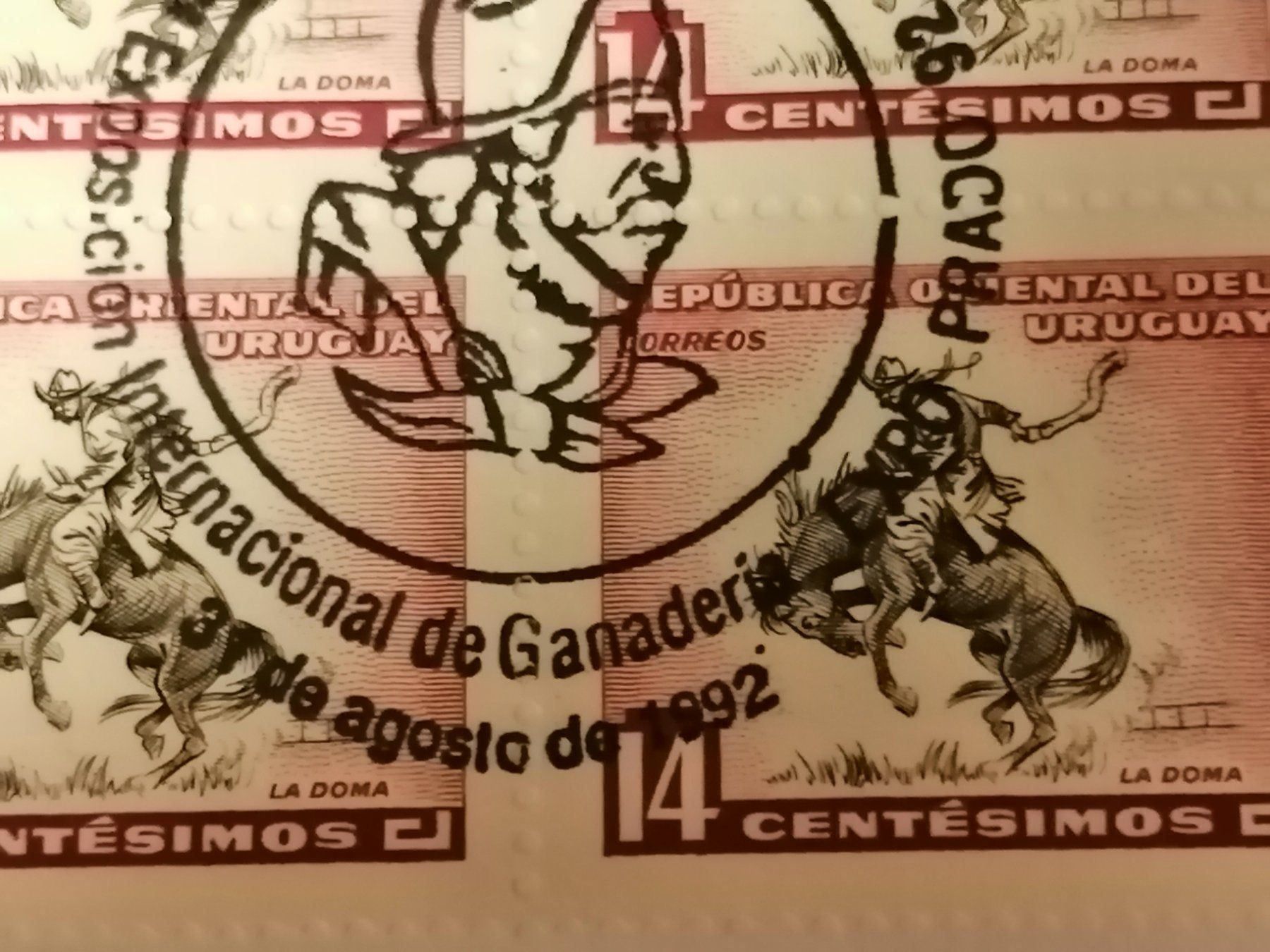 Alle Münzen: MÜNZBRIEF Uruguay Gaucho 100 Pesos – Gebraucht aus Nunningen von silvermoon68 3