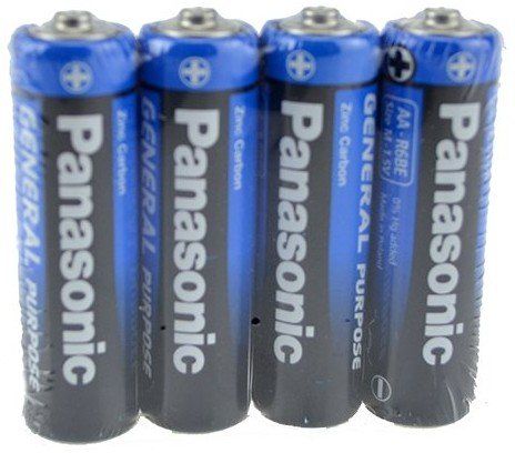 Panasonic Akkus & Batterien: Batterie 4er Set Panasonic Plus R 6 AA Mignon – Neu und originalverpackt aus St. Gallen von schnaeppchen-preise