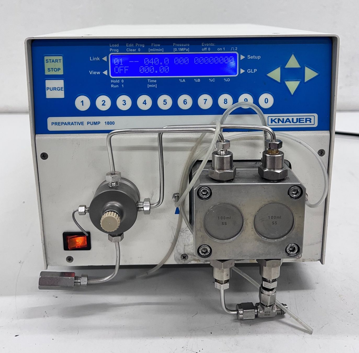 Accessori da laboratorio: Knauer Preparative HPLC Pumpe 1800 – Usato da Niederdorf venduto da LeptonAG_Labor 1