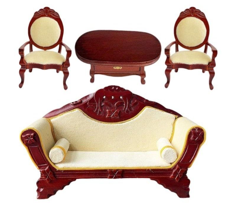 Maisons & Meubles de poupées: SOFA GARNITUR .......1:12 – Neuf (Voir description) à Adlikon b. Regensdorf par Mara10 1