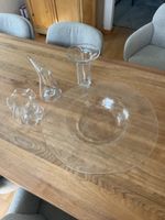 Glas Set von Glasi Hergiswil - Schale und 3 Vasen