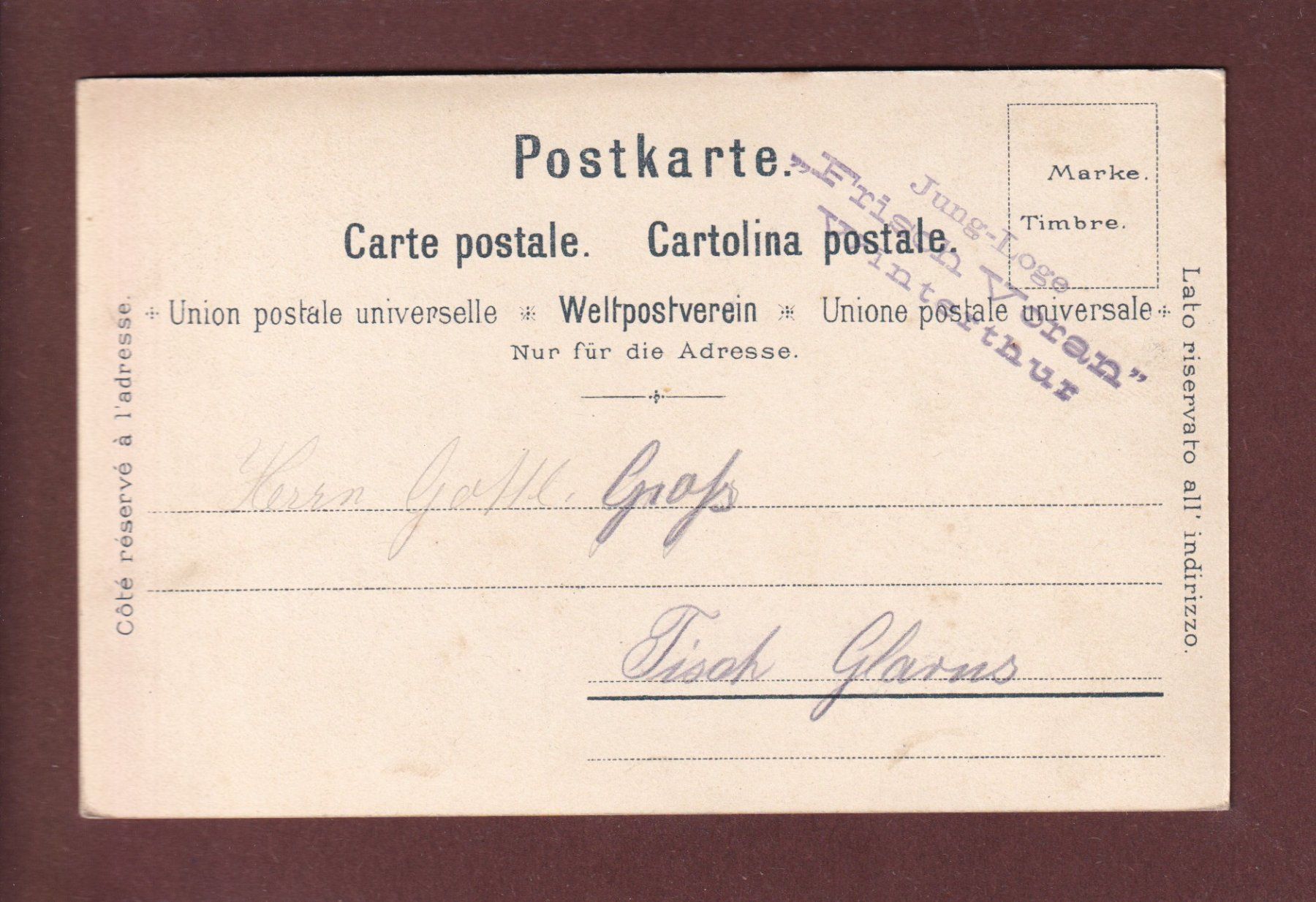 Cartoline postali: KLEINE SCHEIDEGG - Jungfrau - Litho Schlumpf – Usato da Pully venduto da nicecards 1