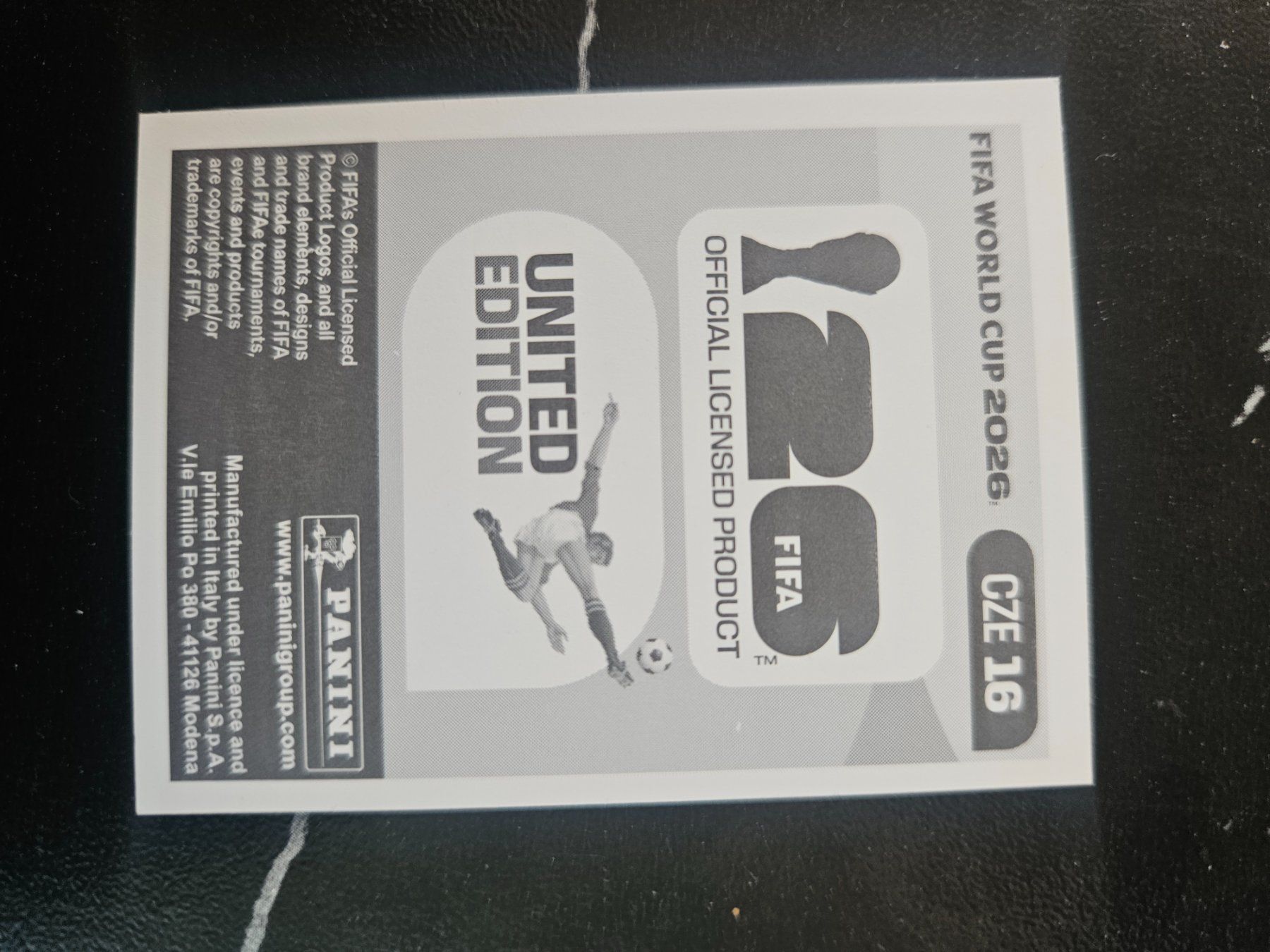 Panini Carte collezionabili: CZE 16 – Usato da Würenlingen venduto da Dinli 1