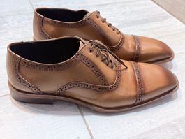 Herren Business Lederschuhe Hand Made Gr 45