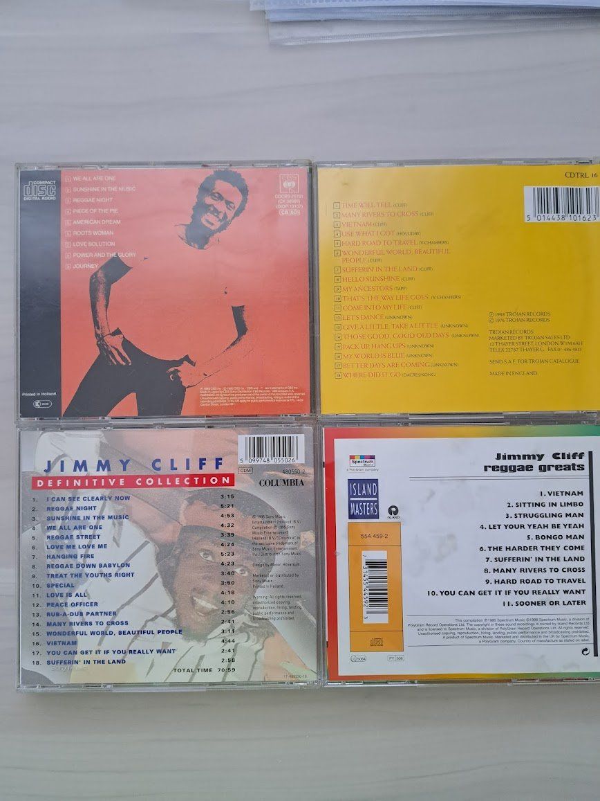 CD: Jimmy Cliff – Usato da Sargans venduto da Bomp 2
