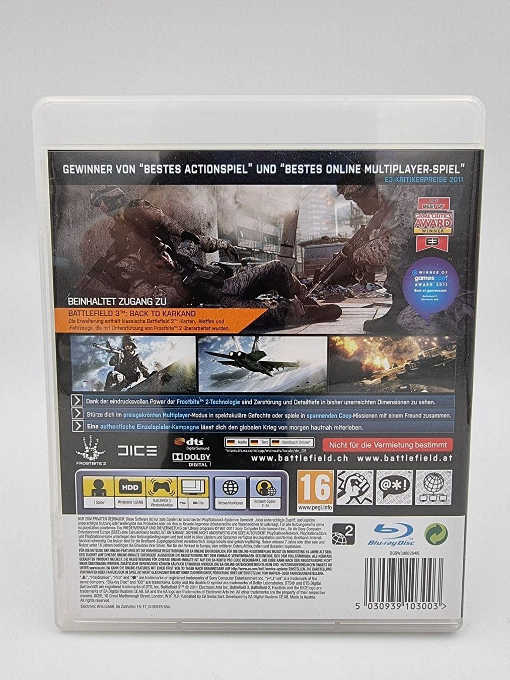 Sony Giochi: Battlefield 3 (PS3) – Usato da Herisau venduto da ZelliZone 1