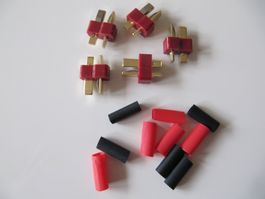 Deans Stecker Hochstrom 70A Set 5 Stück mit Schrumpfschlauch
