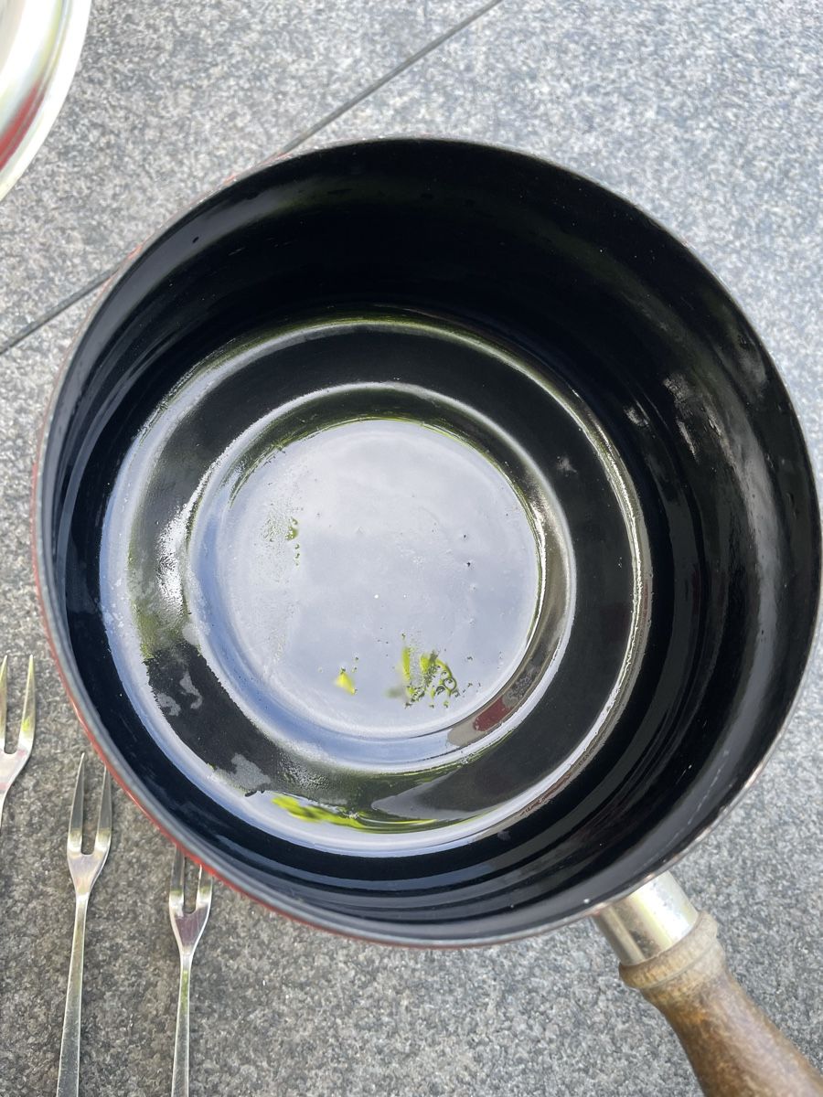 Appareils de cuisine: Fondue Set mit 4 Gabeln  – D'occasion à Niederbüren par poschti 3