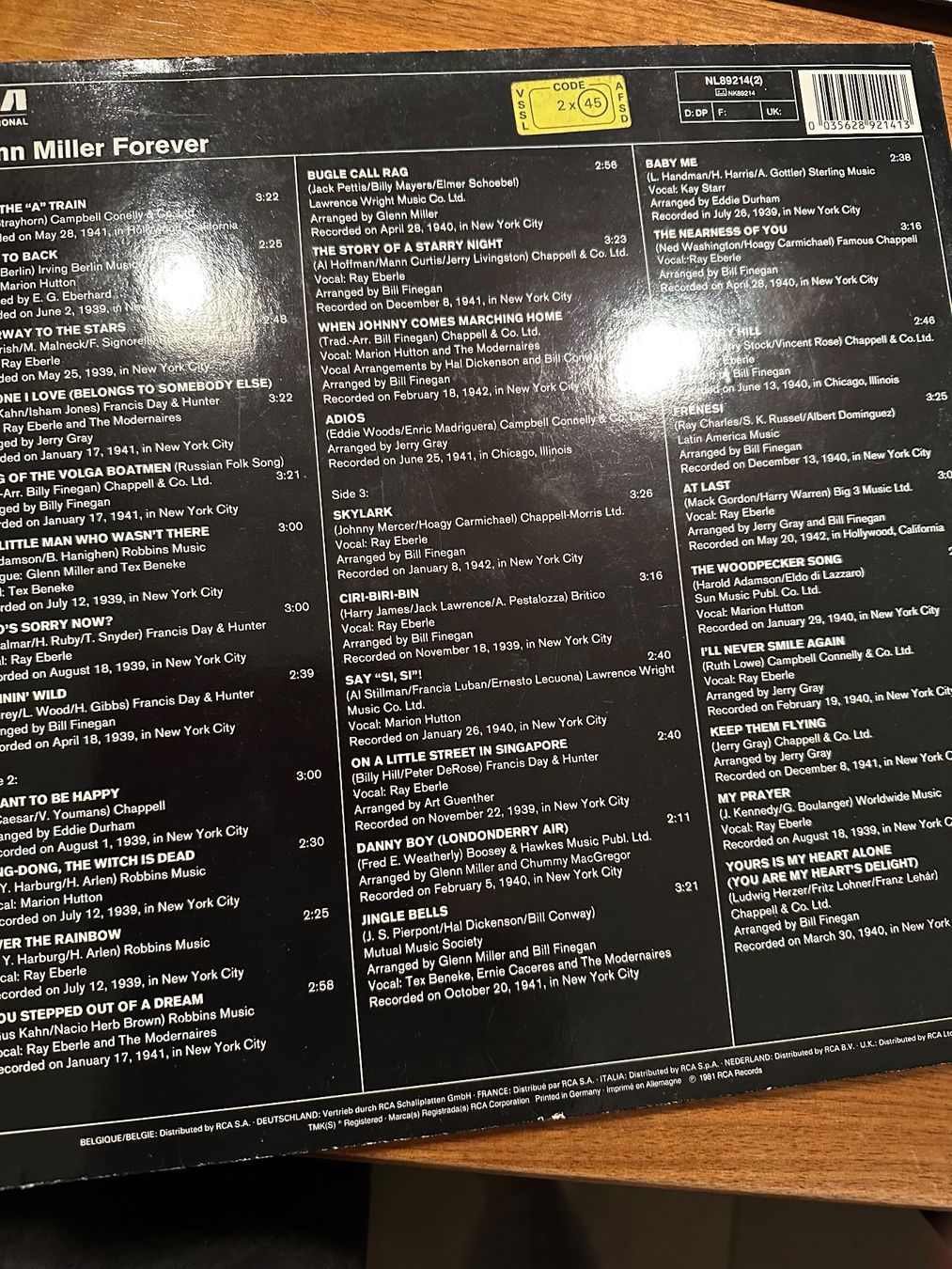 Schallplatten: LP  s   diveRserR InTerpReten – Gebraucht aus Winkel von zeho 5