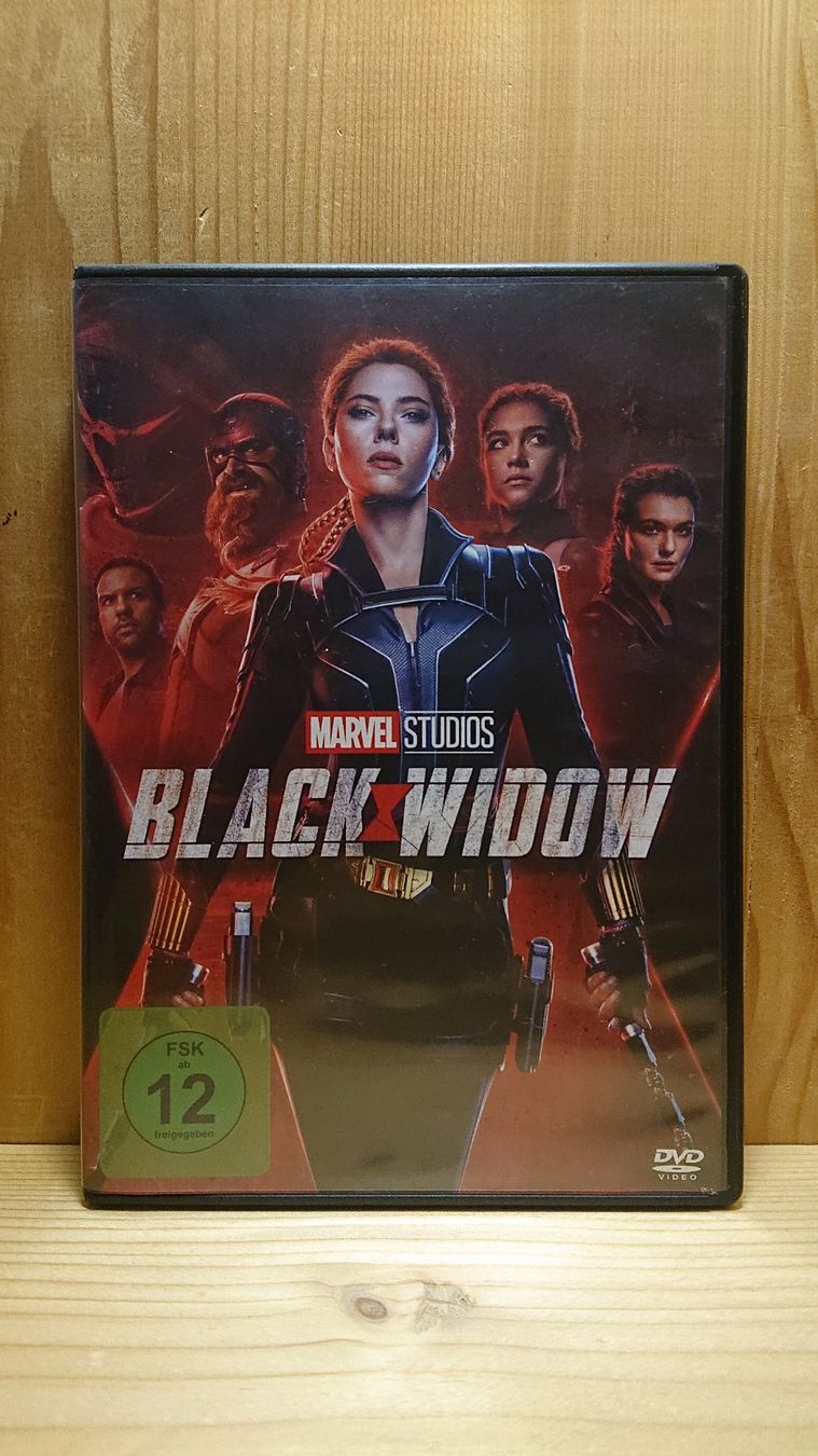 Tutti i DVDs: BLACK WIDOW DVD Marvel mit Scarlett Johansson – Usato da Wilderswil venduto da Exebub