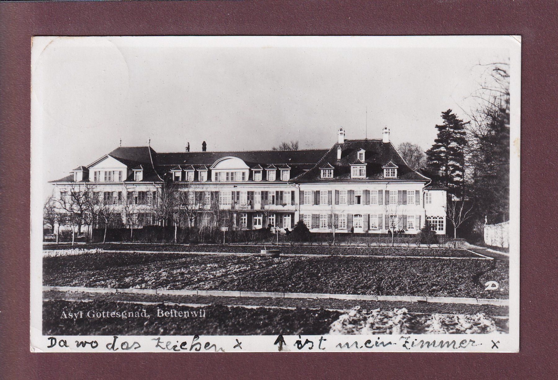 Cartes postales: BEITENWIL - Asyl Gottesgnad - 1949 – D'occasion à Pully par nicecards
