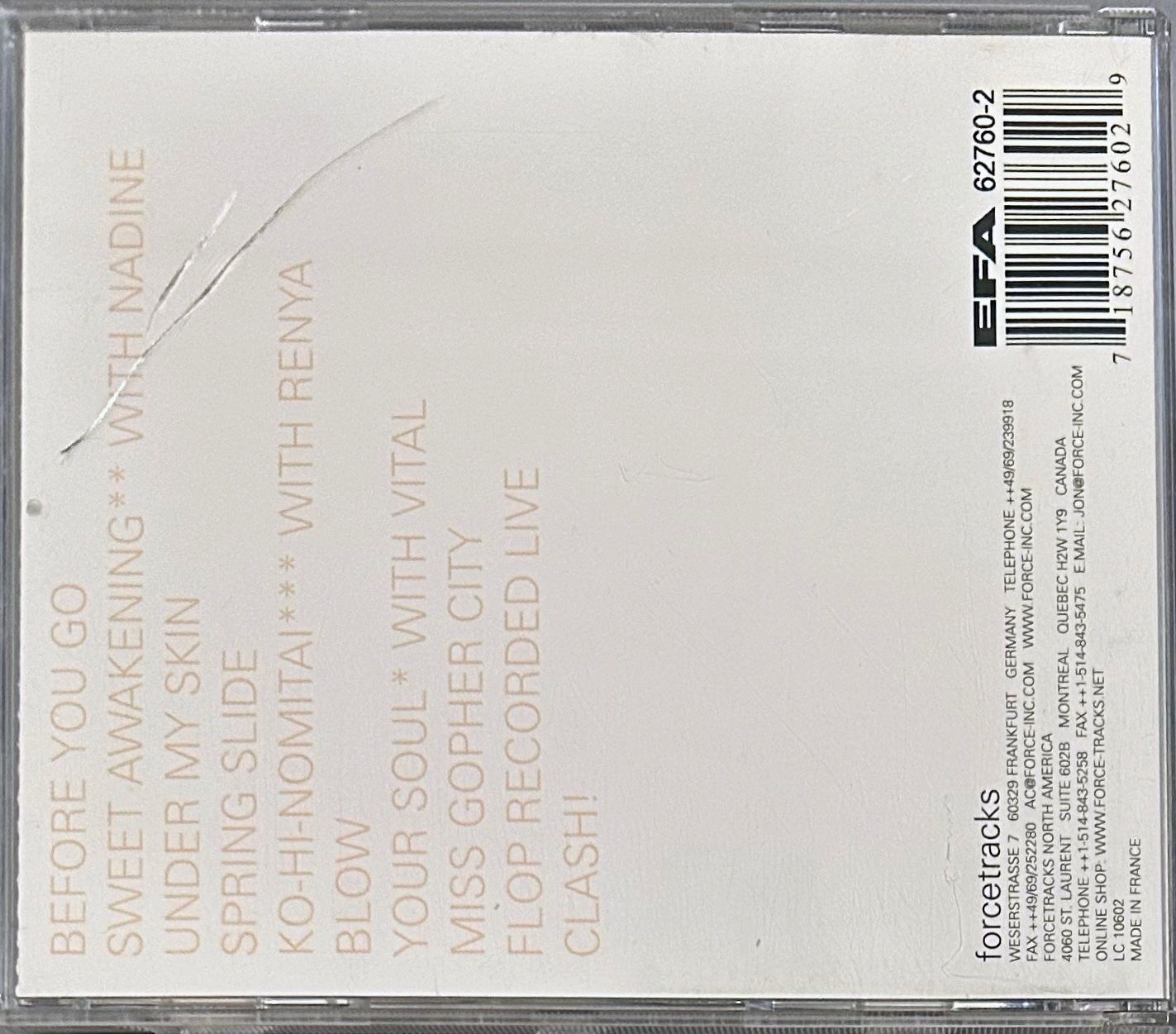 CDs: Dub Taylor – Experience – D'occasion à Martigny par jereq 1