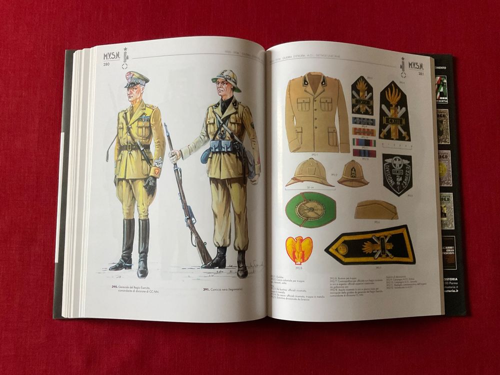 Duce-Uniformen, Abzeichen und Uniformen des Faschismus selte (Nuovo ...