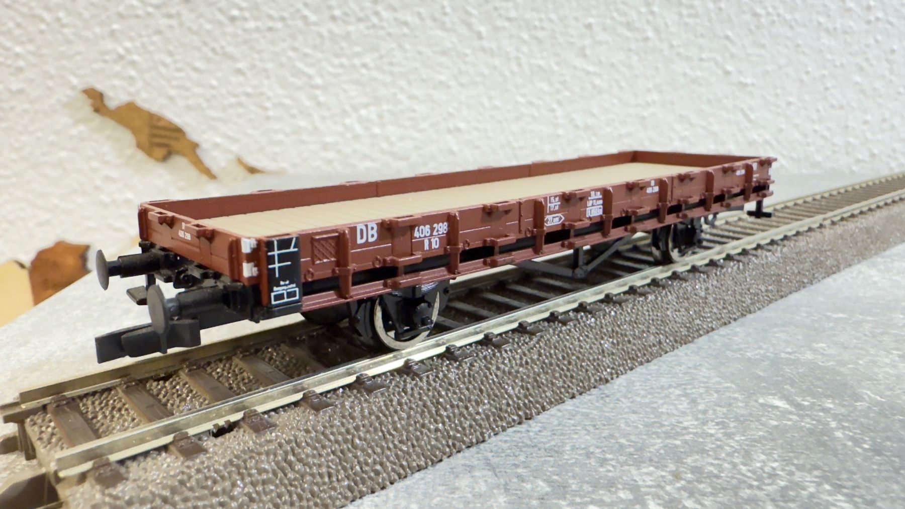 Roco Modellini di ferrovie: Roco Flachwagen / Rungen H0 / AC – Usato da Schlieren venduto da rat_lq6b 3