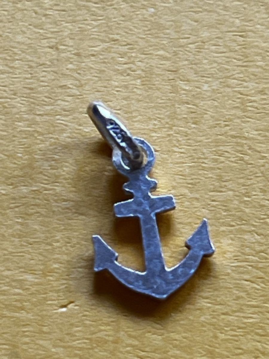 Anhänger: Silber Anker Anhänger (1cm) – Gebraucht aus Laufen von Trendmarket 1