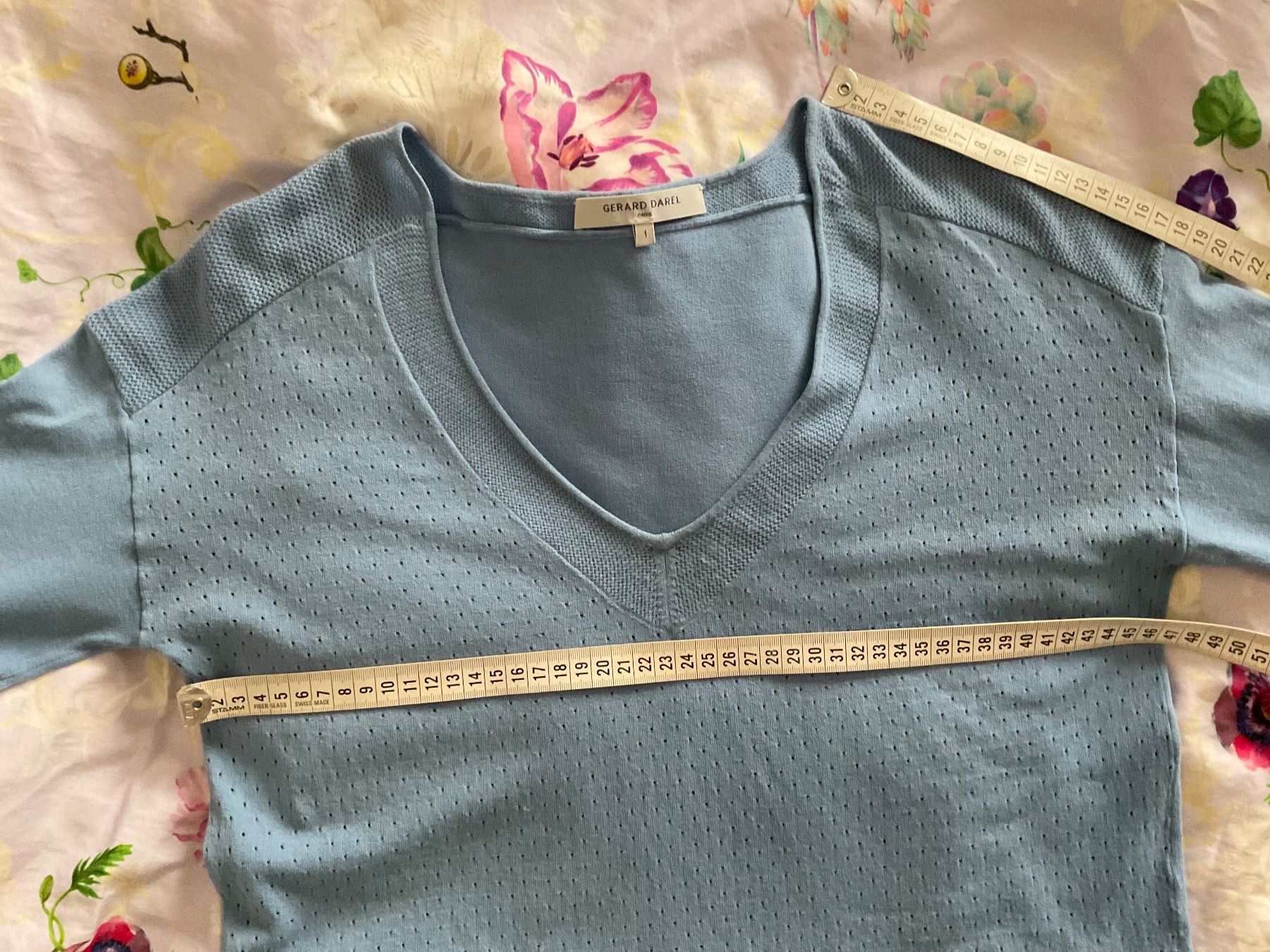 Gérard Darel Maglioni & Felpe: Gerard Darel Paris oversize Pullover Gr 36/S (1) hellblau – Usato da Urdorf venduto da alda02 6