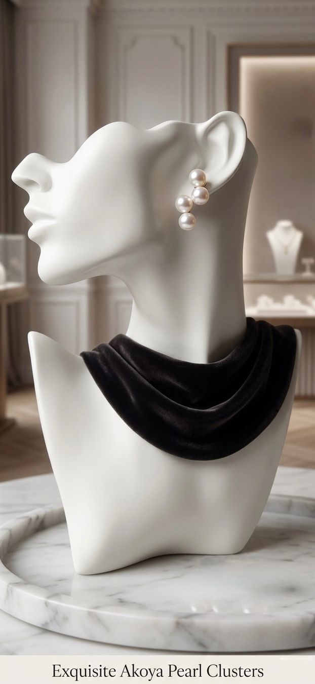 Orecchini pendenti & Orecchini a lobo: Boucles d'oreilles perles élégantes – Nuovo (secondo la descrizione) da St-Maurice venduto da Sandrinette123 3