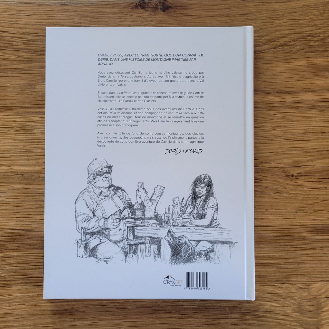 Fumetti: BD La Promesse Derib & Arnaud – Usato da Biel/Bienne venduto da Destockweb 5