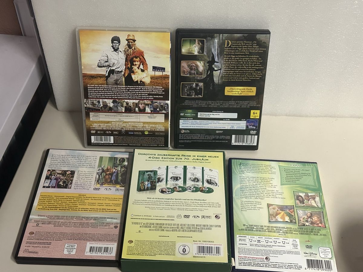 Tutti i DVDs: Der Zauberer Von OZ DVD Filme Set – Usato da Deitingen venduto da Himhip 1